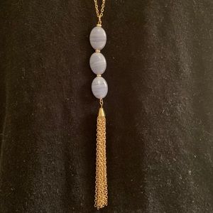 NWT Penelope pendant tassel necklace